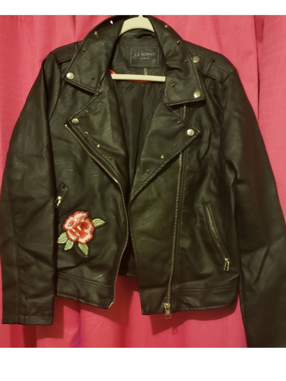 Faux leather jacket - Picture 2 of 2
